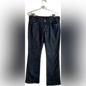 Citizens of Humanity Kelly 001 Stretch Low Waist Boot Cut Dark Wash Denim